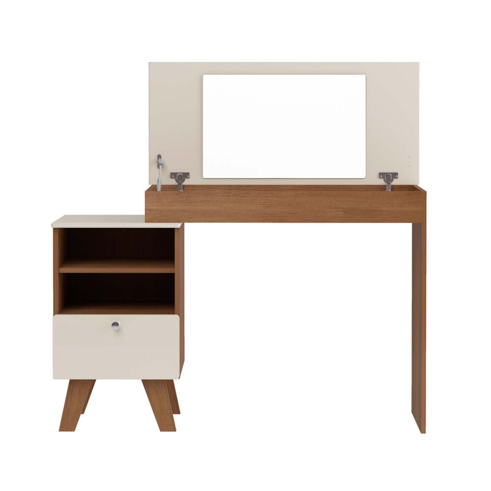 ESCRITORIO TOCADOR MDF-Y-MDP MARRON SOPHIE