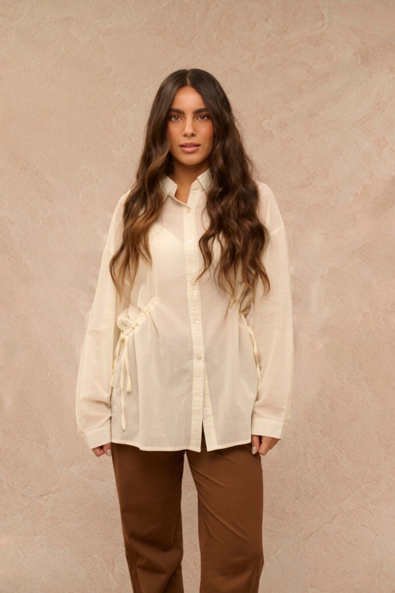 CAMISA ROSEL CREMA 