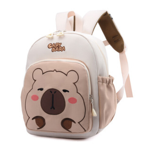 Mochila de Capibara chica Beige