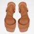 MIRALE CHAMPAGNE METALLIC LEATHER CHAMPAGNE