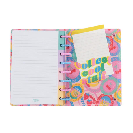 Cuaderno Mooving A5 c/ Discos Limón