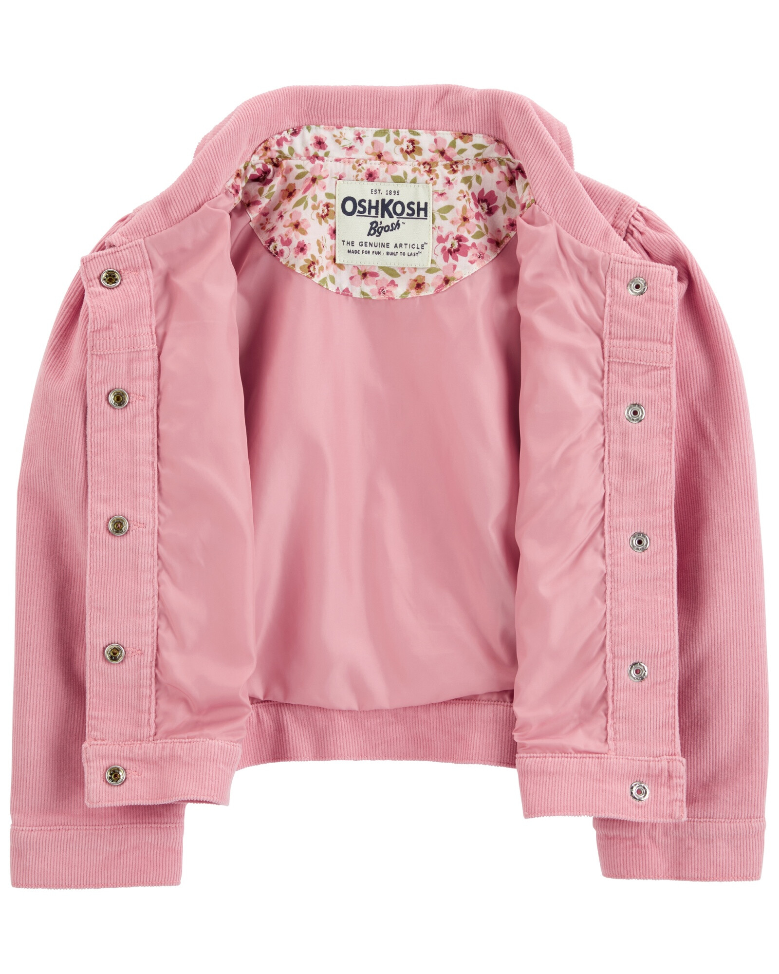 Campera de pana, rosada. Talles 2-5T Campera de pana, rosada. Talles 2-5T