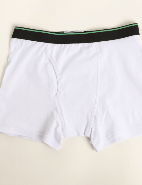 600042 BOXER C/ABERTURA HARRINGTON Urban Blanco