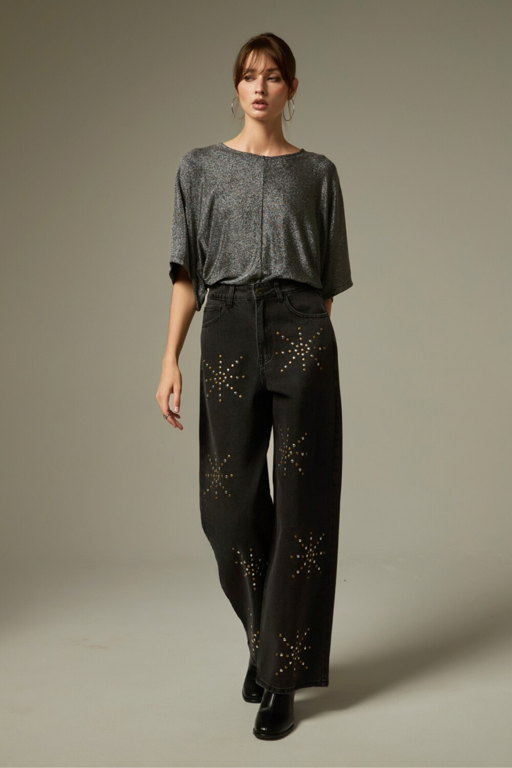 Pantalon Starsi Gris Oscuro