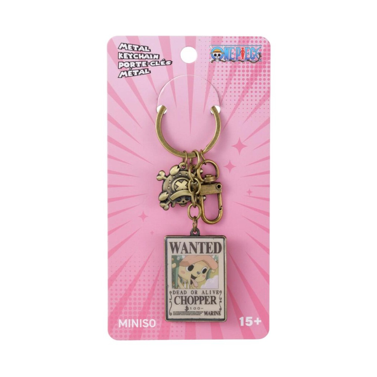 Llavero One Piece - rosa 