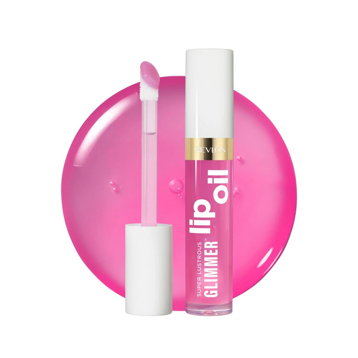 REVLON GLIMMER LIP OIL GONE ROSE UNID 