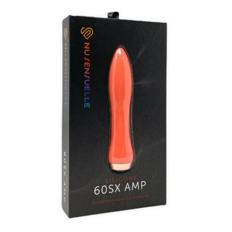 Bala Silicona 60SX AMP Nu Sensuelle Negro Coral