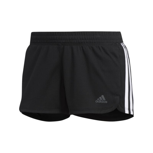 Short Adidas PACER 3S de Mujer - DU3502 Negro-blanco