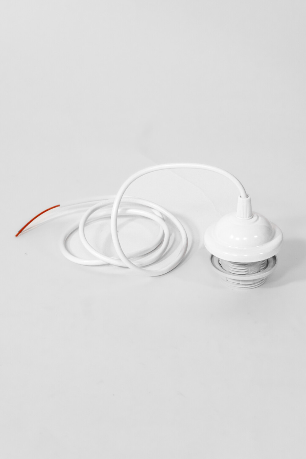 Portalámpara Portalámpara Cable 1m, Caja Pvc 8 Color Unico
