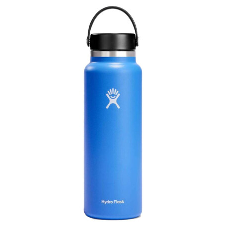 Botella Hydro Flask 40 Oz Wide Flex Cap Cascade Celeste