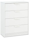 Cómoda JENSLEV 4 cajones blanco Cómoda JENSLEV 4 cajones blanco