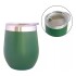 Mate Vaso Térmico 230ml Con Tapa Acero Inoxidable Calidad Color Variante Verde