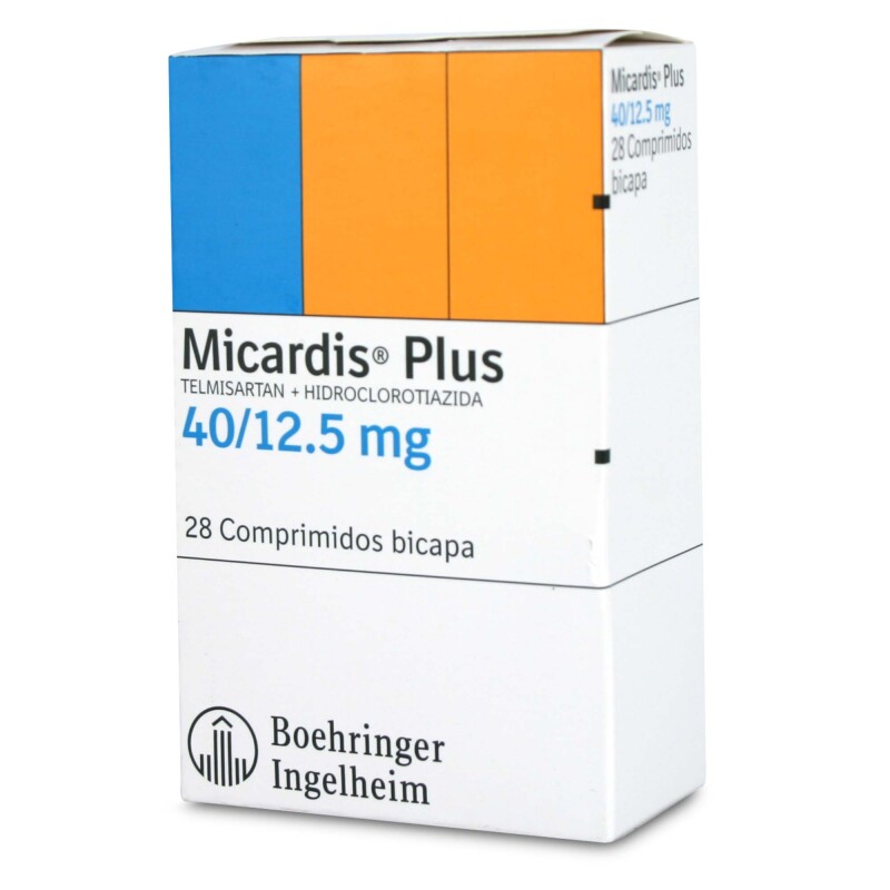 Micardis Plus 40 Mg./12.5 Mg. 28 Comp. Micardis Plus 40 Mg./12.5 Mg. 28 Comp.