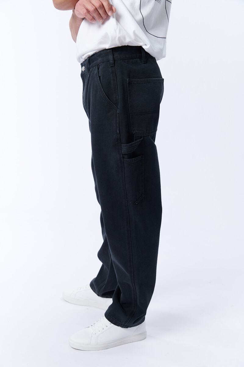 Pantalón carpintero Negro