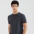 CAMISETA MM MASC PRETO MESCLA