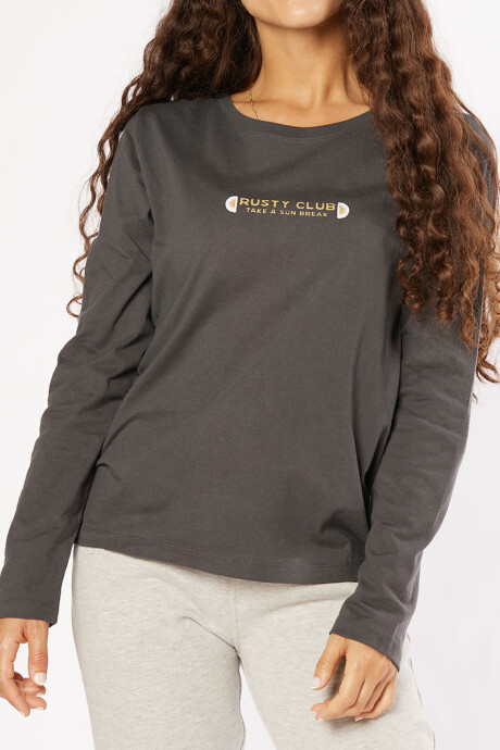 T-SHIRT M/L ALMOND RUSTY Gris Oscuro