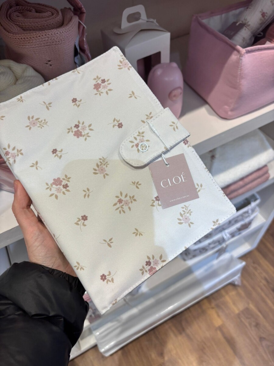 Organizador Carnet Pediátrico - Cottage Rosa 