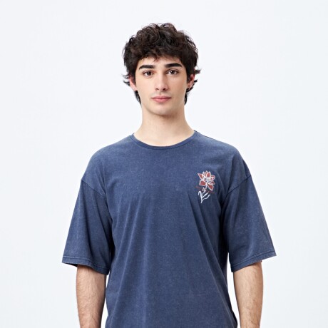 REMERA GROMI Azul Oscuro