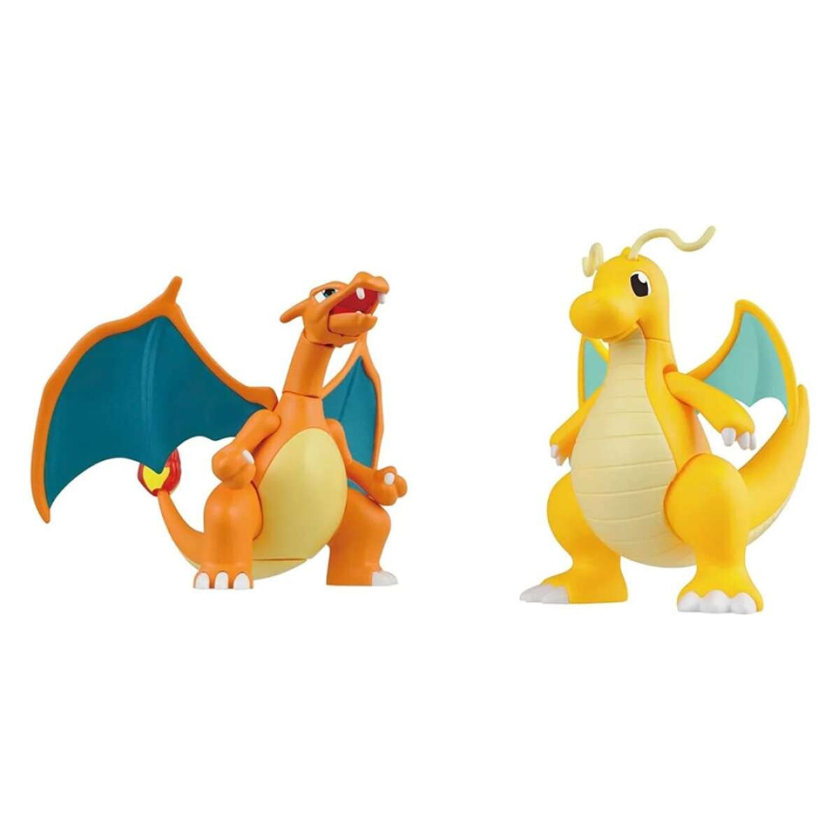 Charizard & Dragonite Pokemon Bandai Hobby Pokémon Model Kit - Requiere Armado 