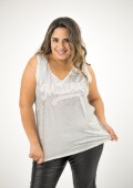 Musculosa plateada Musculosa plateada