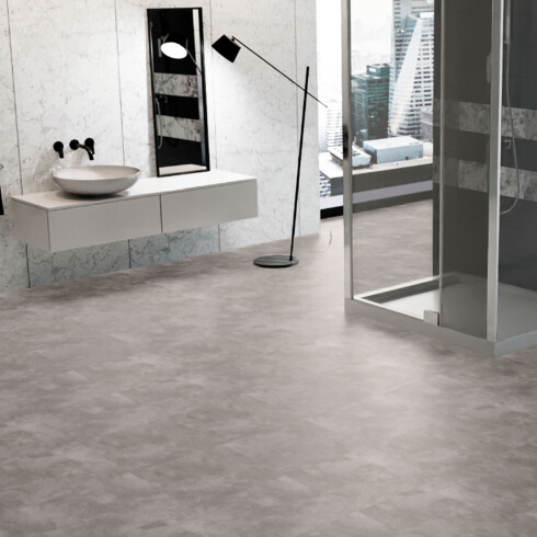 Cerámica gris oscuro mate 53x53Cm piso pared GAMAS DE GRIS