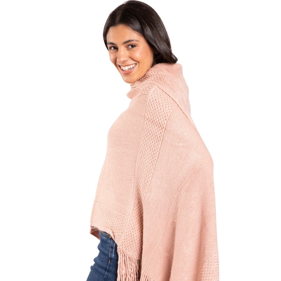 CHERRY PONCHO PINK