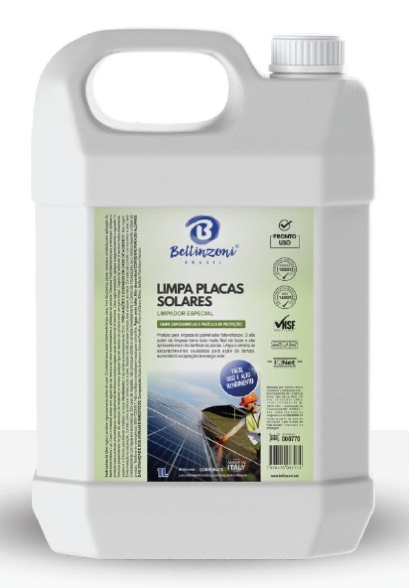 Limpia Placas Solares Fotovoltaicas Bellinzoni 