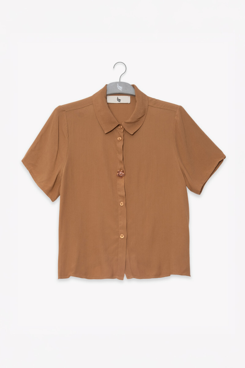 SHORT SLEEVE SHIRT Bronce