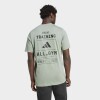 Remera Adidas Estampada All-Gym Category Verde