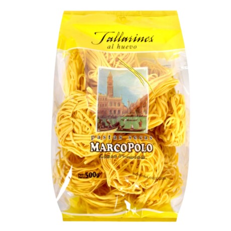 FIDEO PREM MARCOPOLO HUEVO 500G TALLARIN FIDEO PREM MARCOPOLO HUEVO 500G TALLARIN