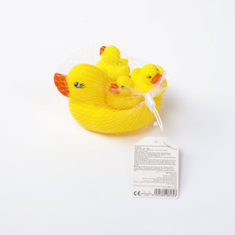 SET DE JUGUETES SONOROS PARA PADRES E HIJOS (PATITOS) SET DE JUGUETES SONOROS PARA PADRES E HIJOS (PATITOS)