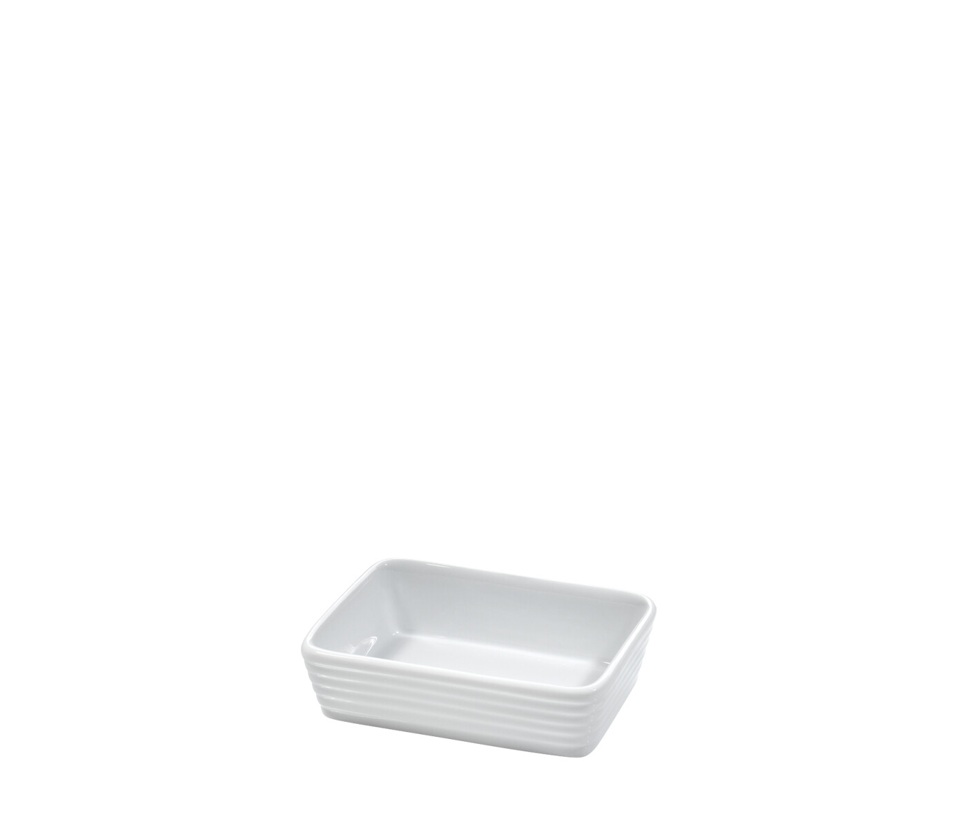 Mini Fuente Burgund Rectangular 12cm 