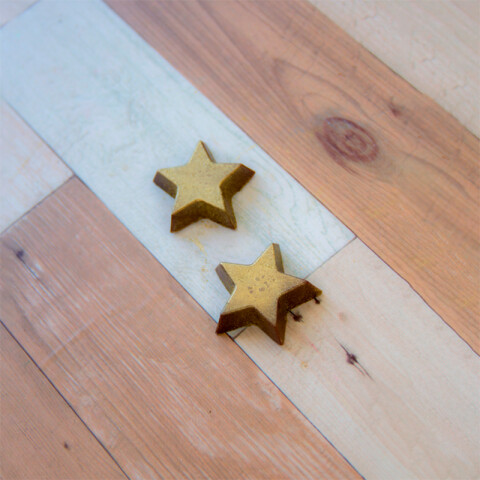 Placa Simple Bombón Estrella Media Placa Simple Bombón Estrella Media