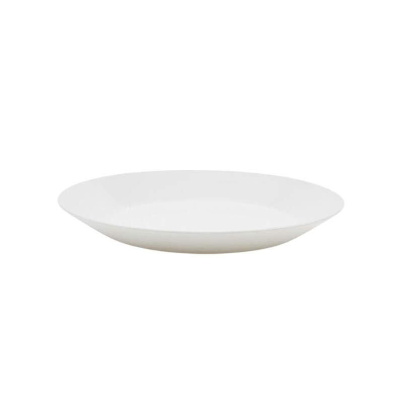 Set x6 platos para postre BLANCO