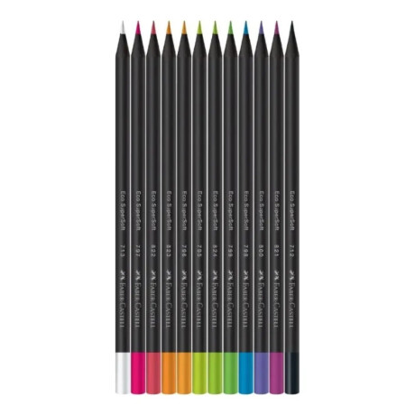 Lapices Faber Super Soft x 12 Neon Lapices Faber Super Soft x 12 Neon