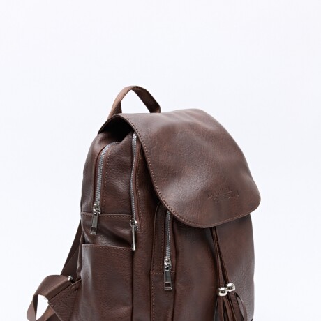 MOCHILA TULIPA Chocolate