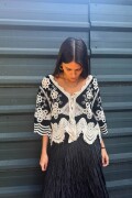Camisa Parikia NEGRO