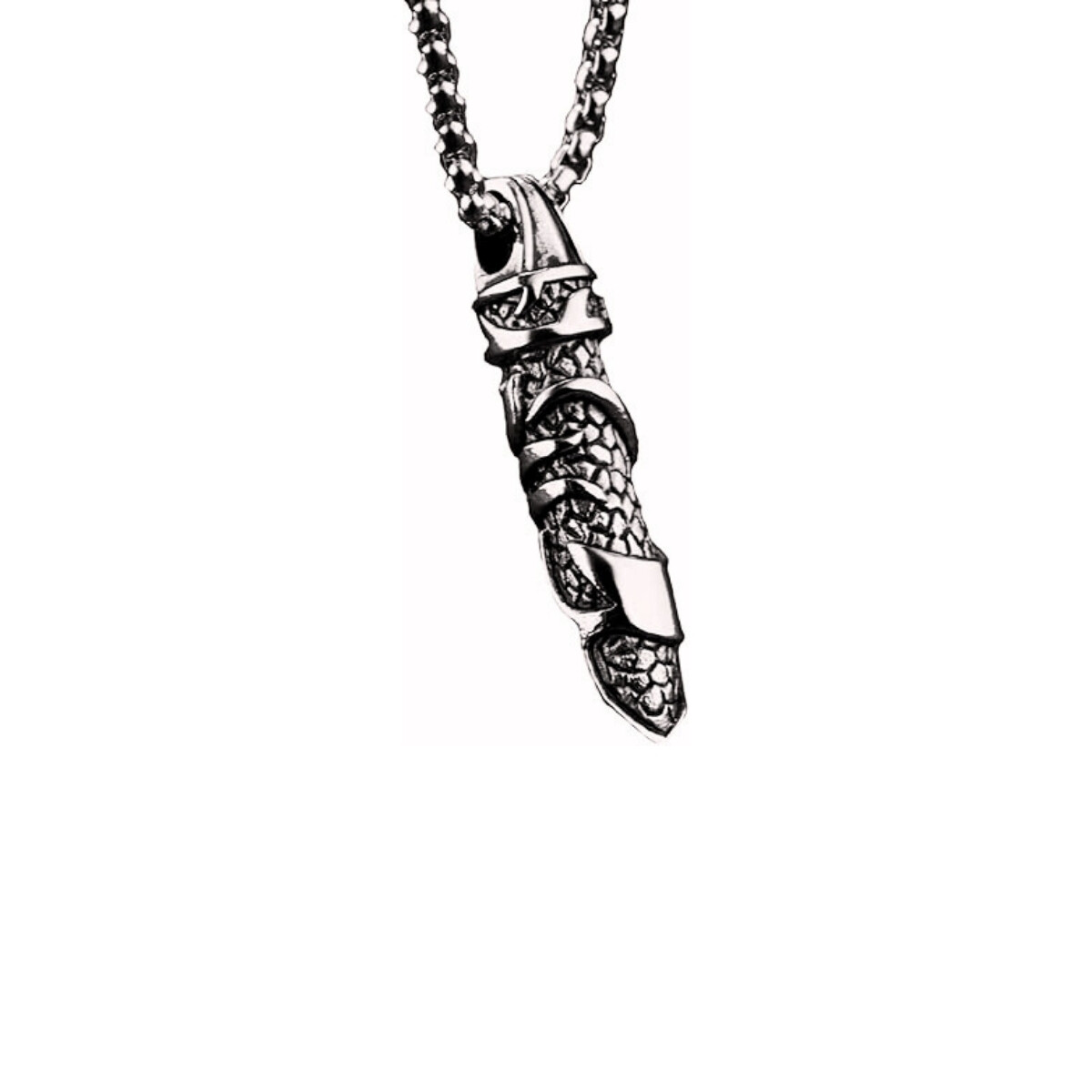 Collar con dije táctico - Modelo 3 