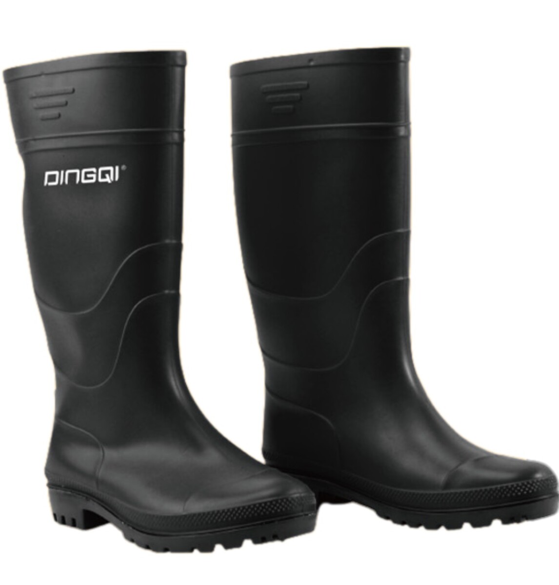 DINGQI BOTA DE LLUVIA & TRABAJO NEGRA TALLE 43 