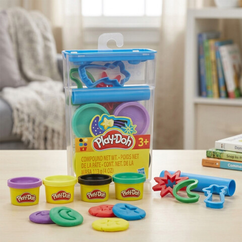Balde de Masas Play Doh Con Accesorios Hasbro U