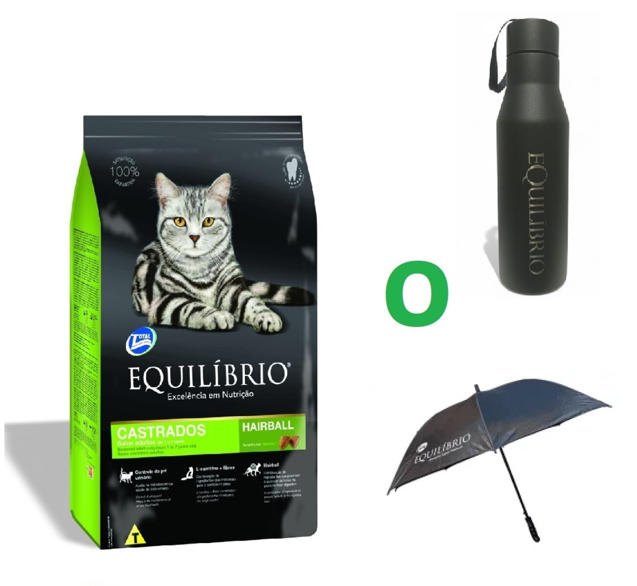 Equilibrio Gato Adulto Castrado 7,5kg + Regalo 