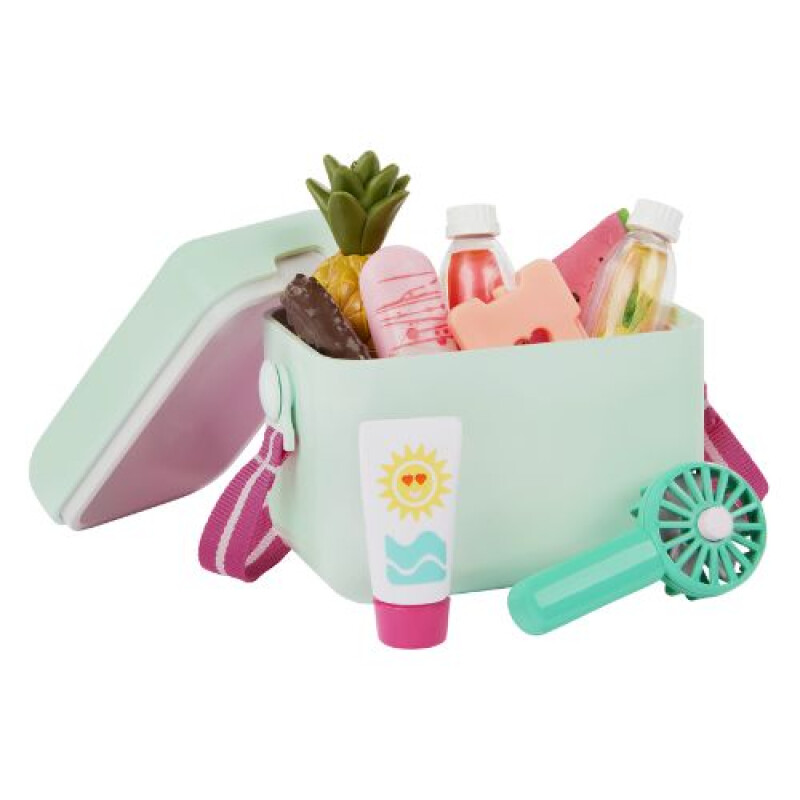 SET DELUXE REPOSERA & SOMBRILLA c/ACC OUR GENERATION Set Deluxe Reposera & Sombrilla C/acc Our Generation