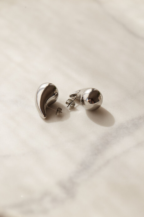 AROS DROP (27 MM) SILVER
