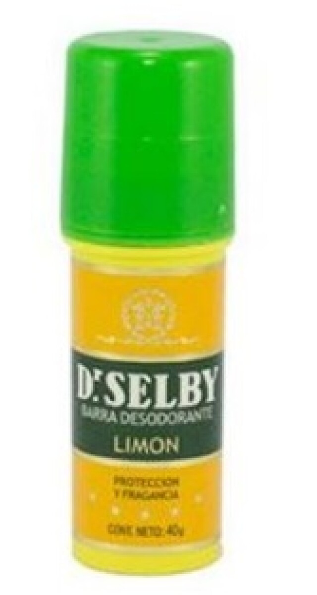DESODORANTE EN BARRA DR SELBY 40 GR LIMON 