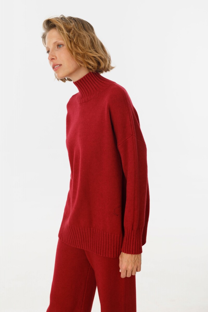 Sweater Cactus Bordeaux