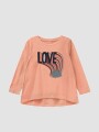 Camiseta Manga Larga Peach Nectar