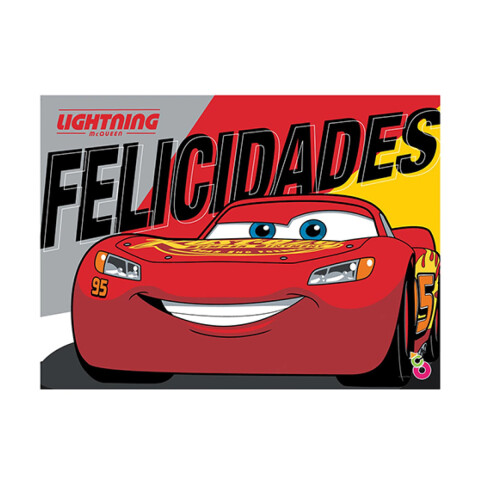 Cotillón Afiche Cars 53 x 39 cm U
