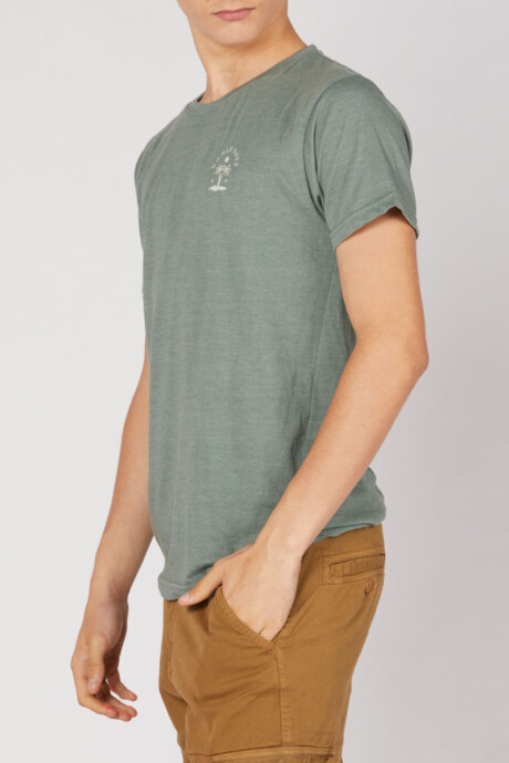 T-SHIRT MIAMI TEEN RUSTY Verde Oscuro