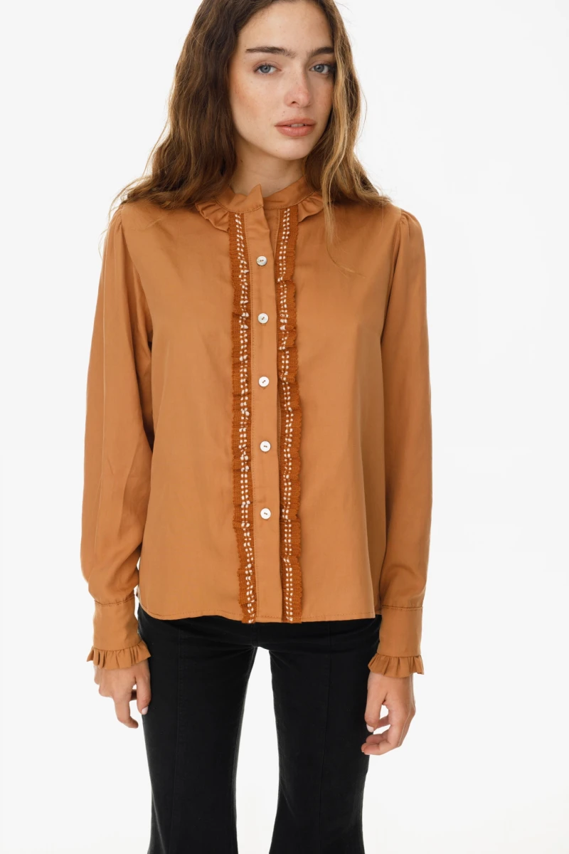 Camisa Juniper camel l