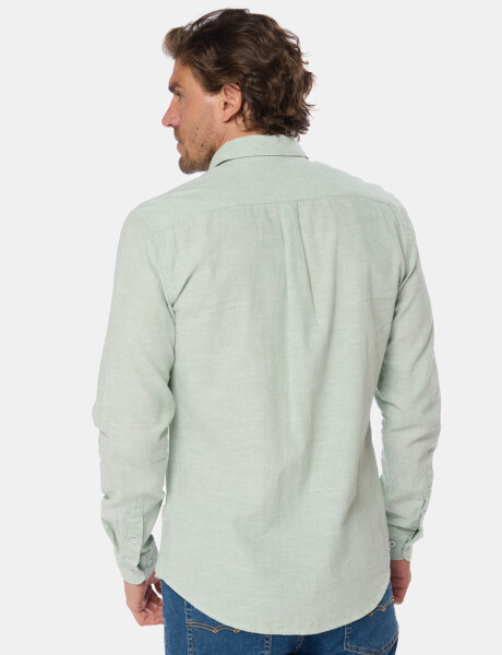 CAMISA DE LINO Menta